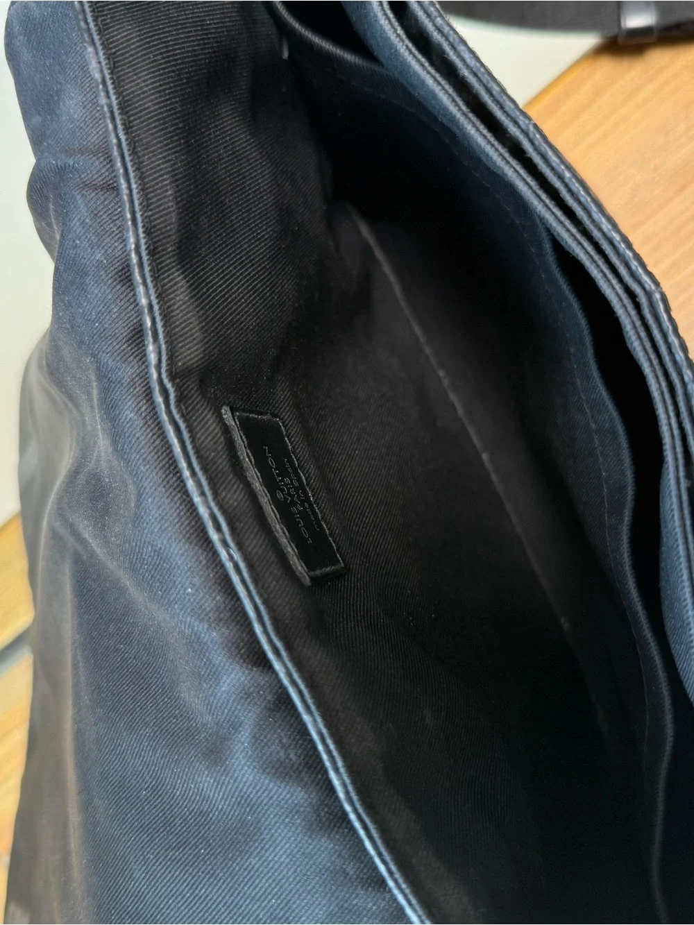 Louis Vuitton District PM Eclipse Monogram Messenger Crossbody Bag Black Grey LV